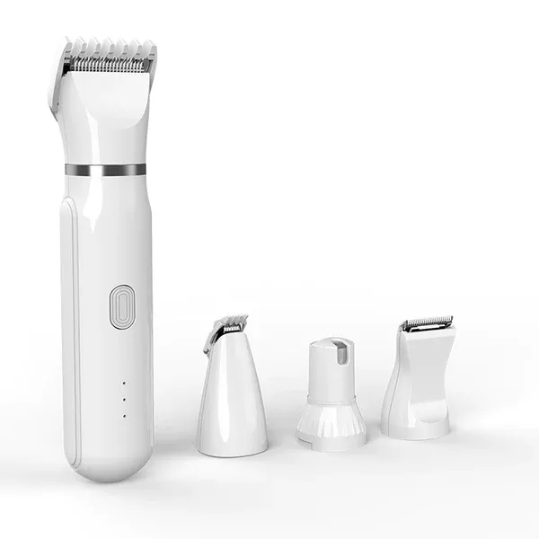 💥49% OFF💥Ultimate Pet Grooming Kit 🐶 4-in-1 Electric Clippers with 4 Interchangeable Blades