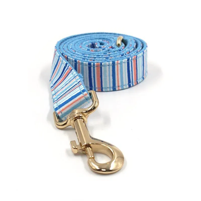 5 PCS Personalized Dog Collar & Harness Leash Set