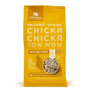 A Pup Above Frozen With Grains Chicka Chicka Bow Wow Dry Dog Food 7lb