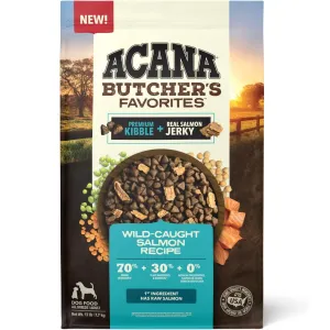 Acana Butcher's Favorites Wild-Caught Salmon Dry Dog Food 17lb