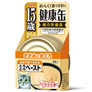 Aixia Kenko-Can Chicken Fillet Mousse 15  Years Old Senior Canned Cat Food 40g
