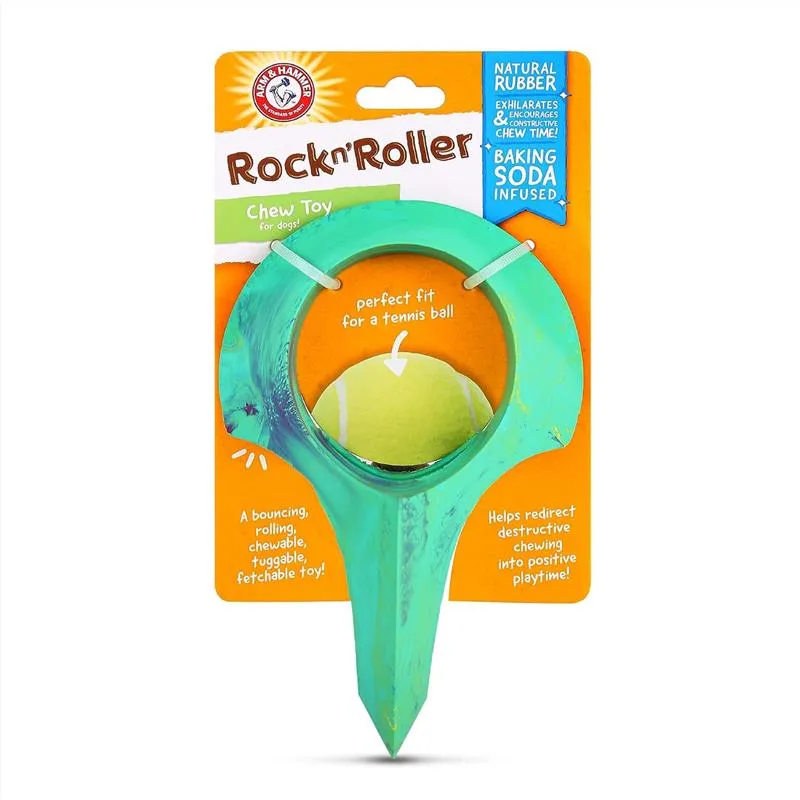 Arm & Hammer Rock-N-Roller Dog Chew Toy