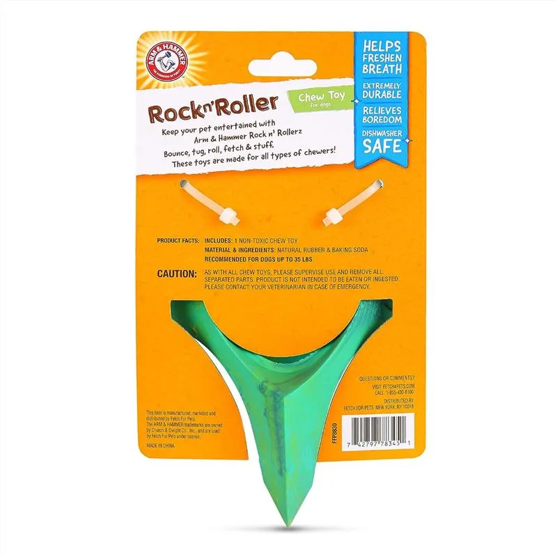 Arm & Hammer Rock-N-Roller Dog Chew Toy