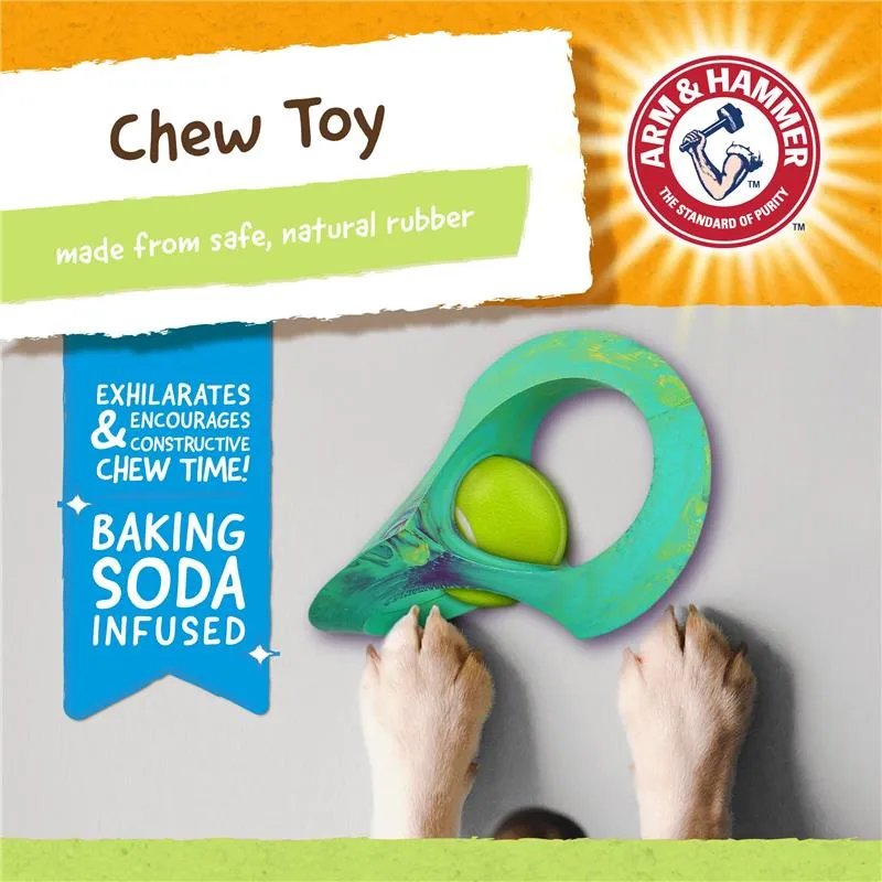 Arm & Hammer Rock-N-Roller Dog Chew Toy