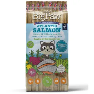 Atlantic Salmon Complete dry food for Senior Cats 1.5KG /Little BigPaw