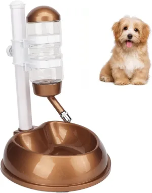 Automatic Gravity Dog Water Bowl Dispenser, BPA-Free, Height Adjustable Dog Automatic Water Food Feeder Large Capacity Pet Drinking Supplies for Pets