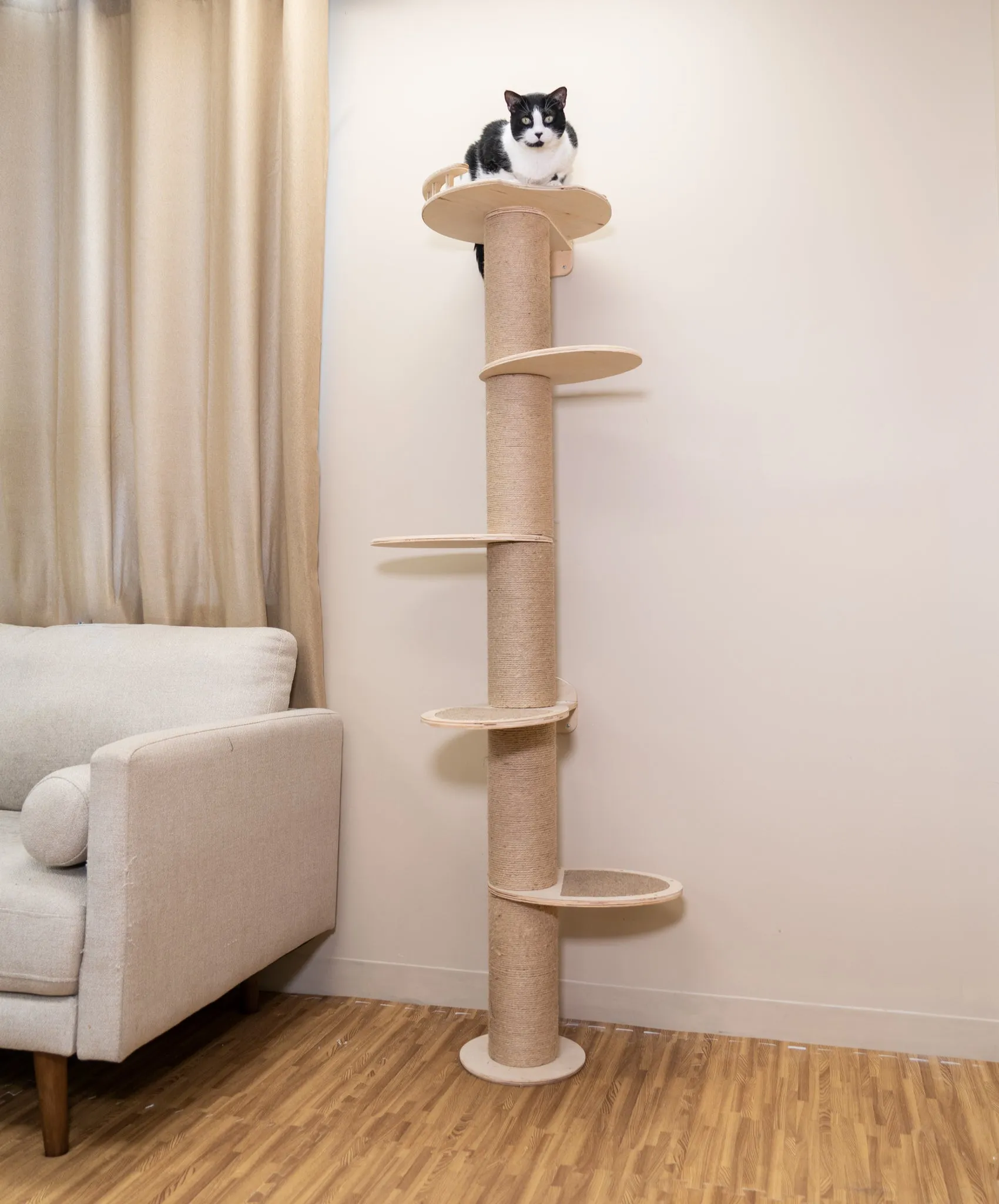 CatHaven™ Five-Level Wall Mounted Activity Cat Tree - NEW!!!