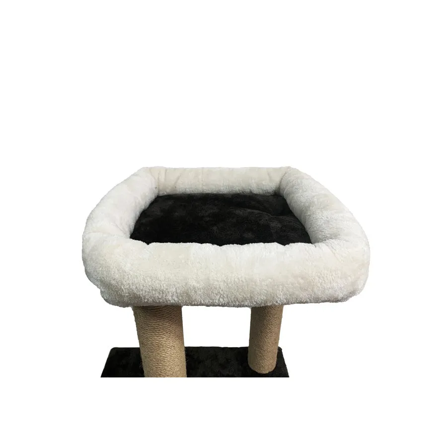Catio Deluxe Multi Function Three Level Dual Cat Scratching Tree