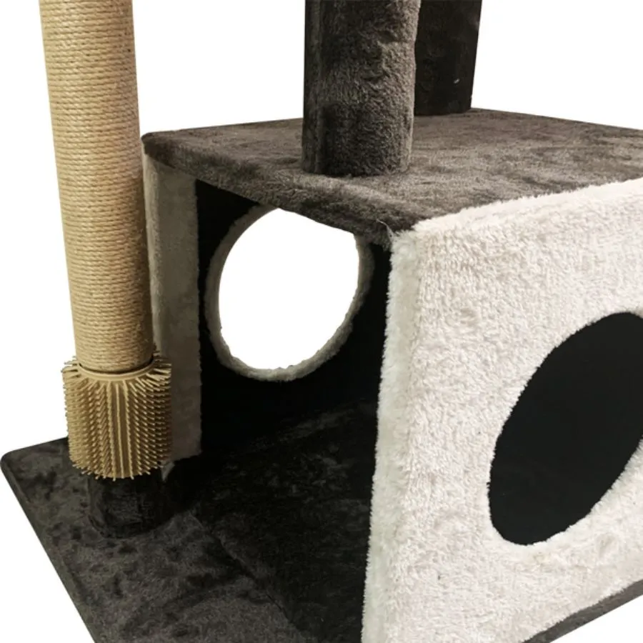 Catio Deluxe Multi Function Three Level Dual Cat Scratching Tree