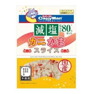 CattyMan Low-Salt Crab Slices Cat Treat 40g