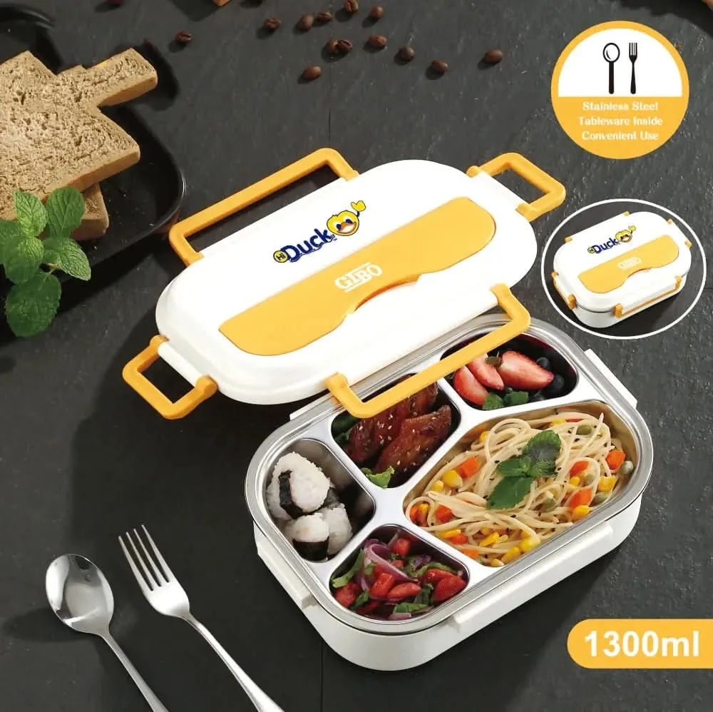 Cute Duckling Gibo Lunch Box 1300ml