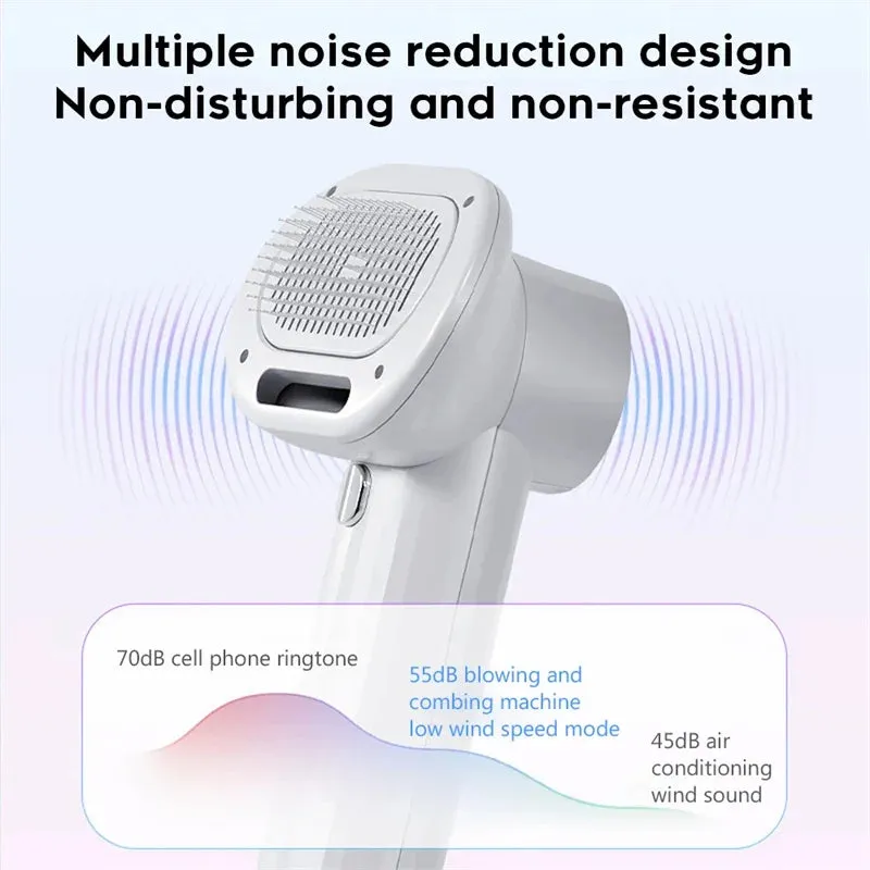 Dog Dryer Smart Hair Dryer for Dogs Pet Mascotas Perros Cat Brush Hair Removing Combing Blow Comb Grooming Accessories Supplies