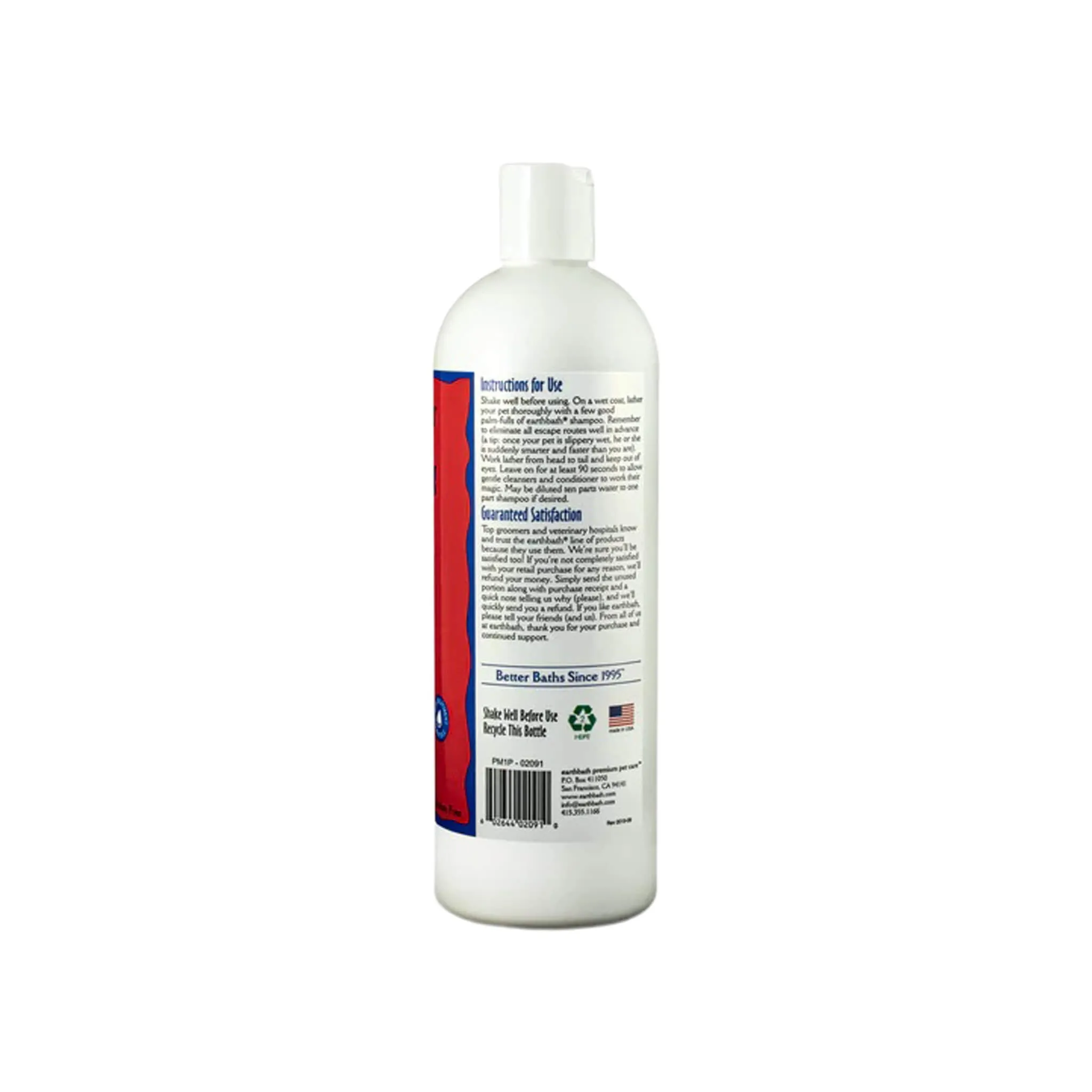 Earthbath Totally Natural Pet Care Sulfate & Paraben Free Dog & Cat Shampoo