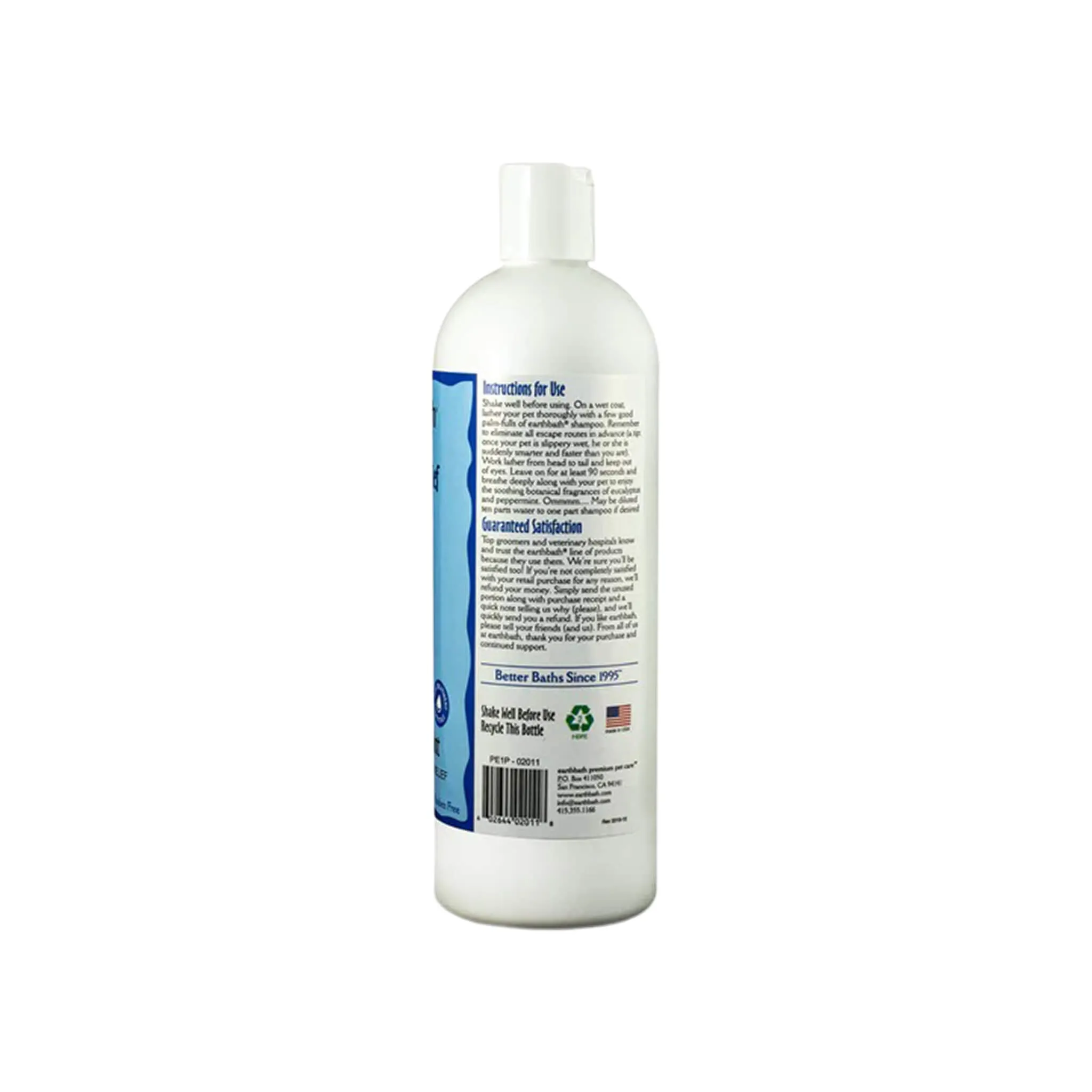 Earthbath Totally Natural Pet Care Sulfate & Paraben Free Dog & Cat Shampoo
