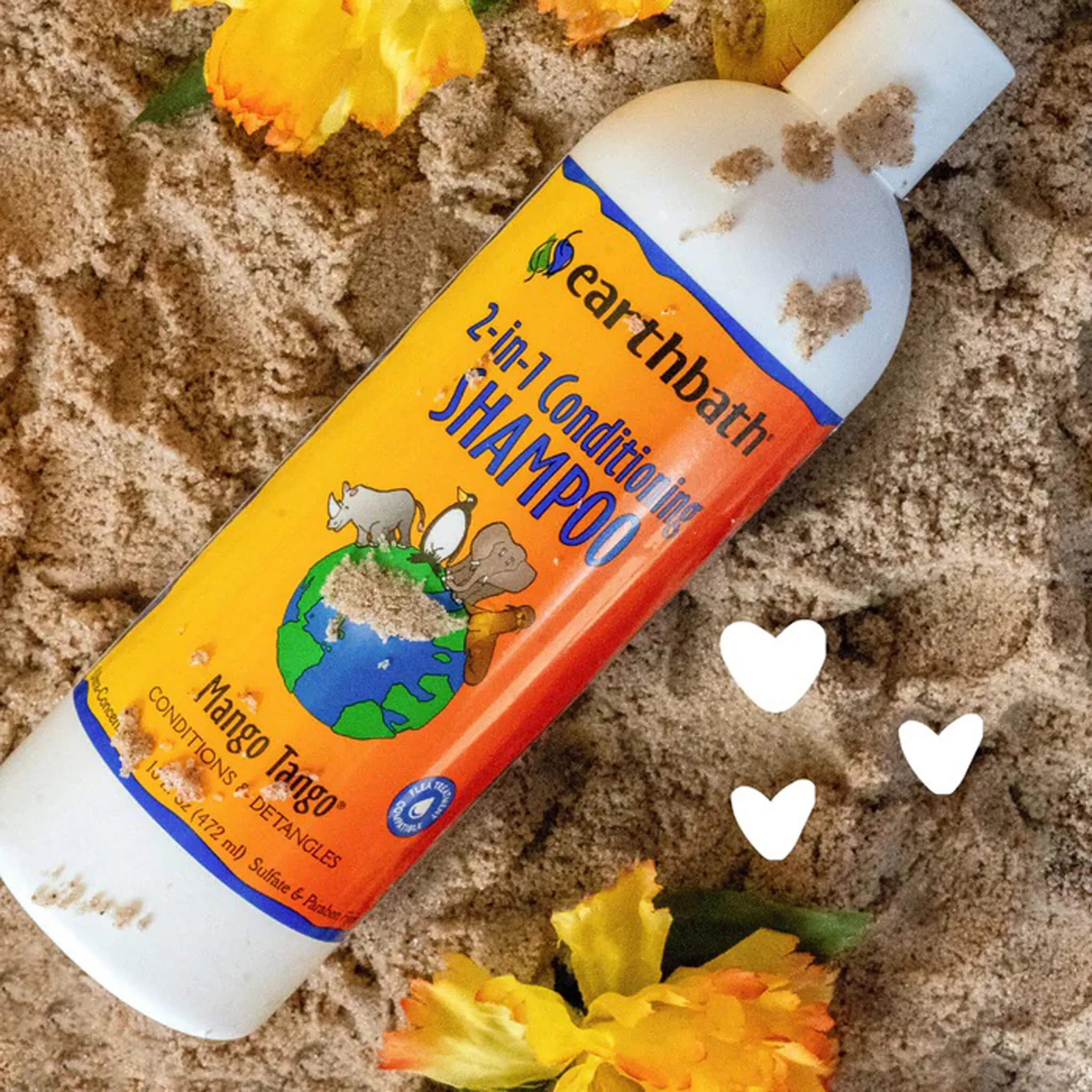 Earthbath Totally Natural Pet Care Sulfate & Paraben Free Dog & Cat Shampoo