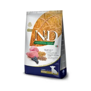 Farmina N&D Ancestral Grain Lamb & Blueberry Adult Mini Breed Dry Dog Food 5.5lb