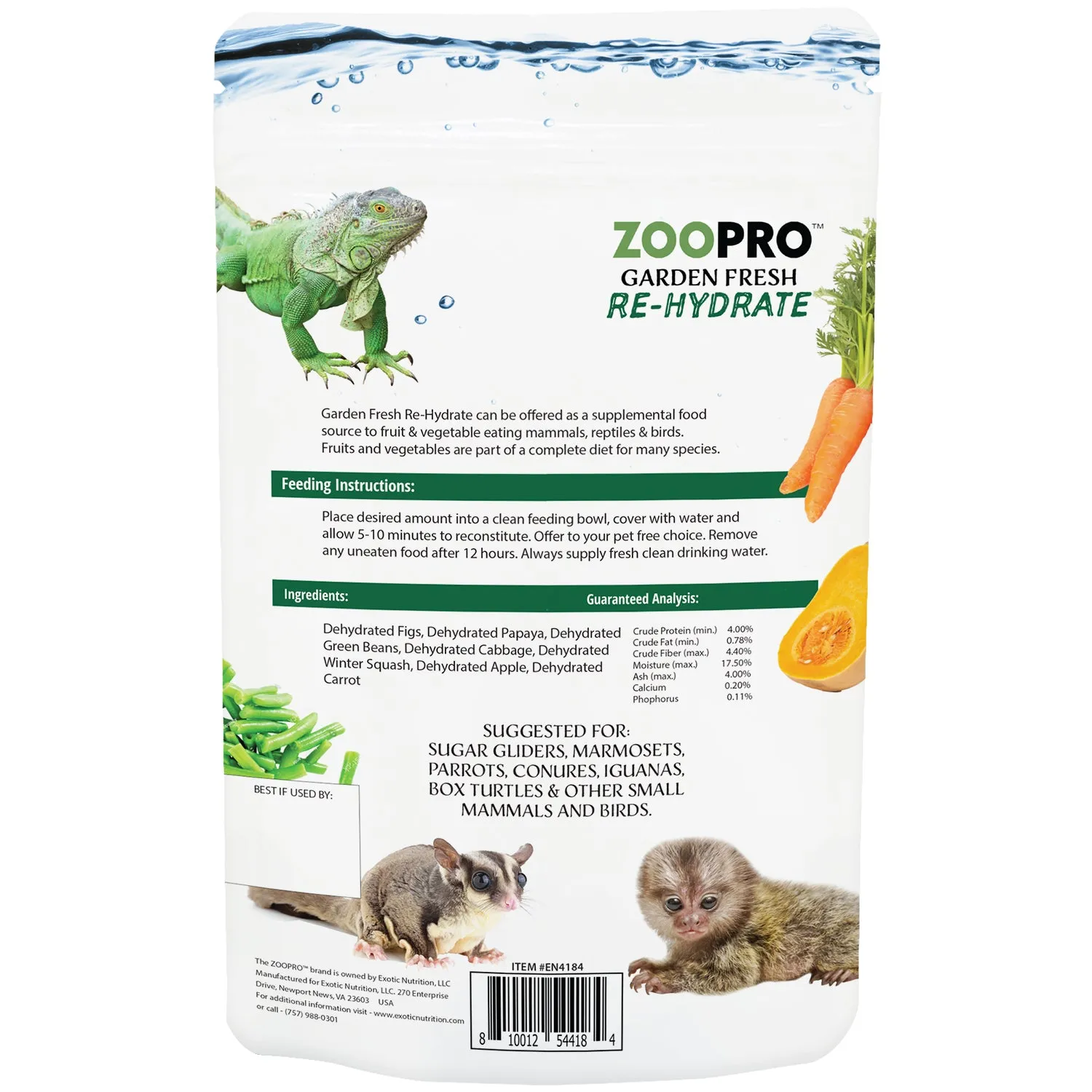 Garden Fresh Re-Hydrate 10 oz