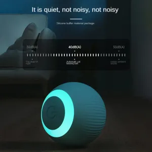 Gravity Smart Electric Rolling Ball – Interactive Rechargeable Cat Toy for Engaging Play