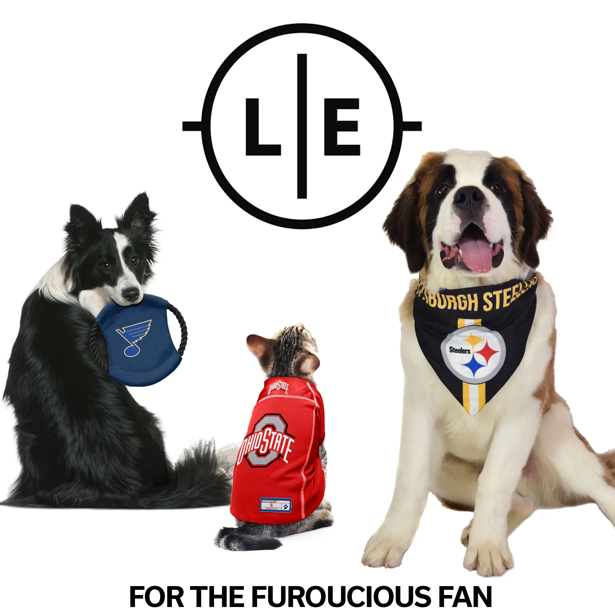 Los Angeles Chargers Front Clip Pet Harness