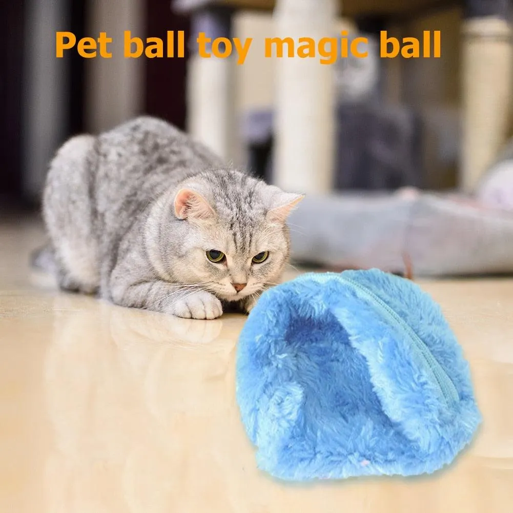 Magic Roller Ball Automatic Pet Toy 4PCS