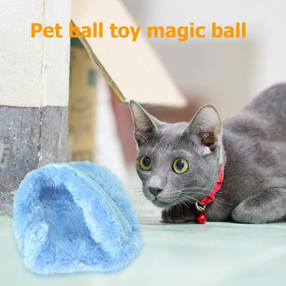 Magic Roller Ball Automatic Pet Toy 4PCS