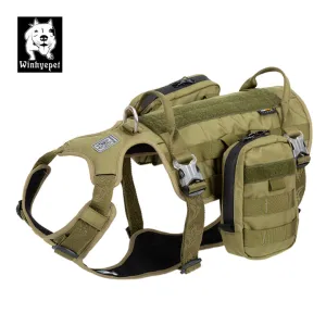 Military Harness - Whinhyepet Army Green (L)