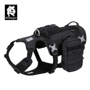 Military Harness - Whinhyepet Black (XL)