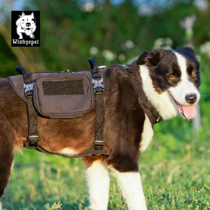 Military Harness - Whinhyepet Black (XL)