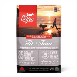 Orijen 6kg Fit & Trim Premium Dry Dog Food