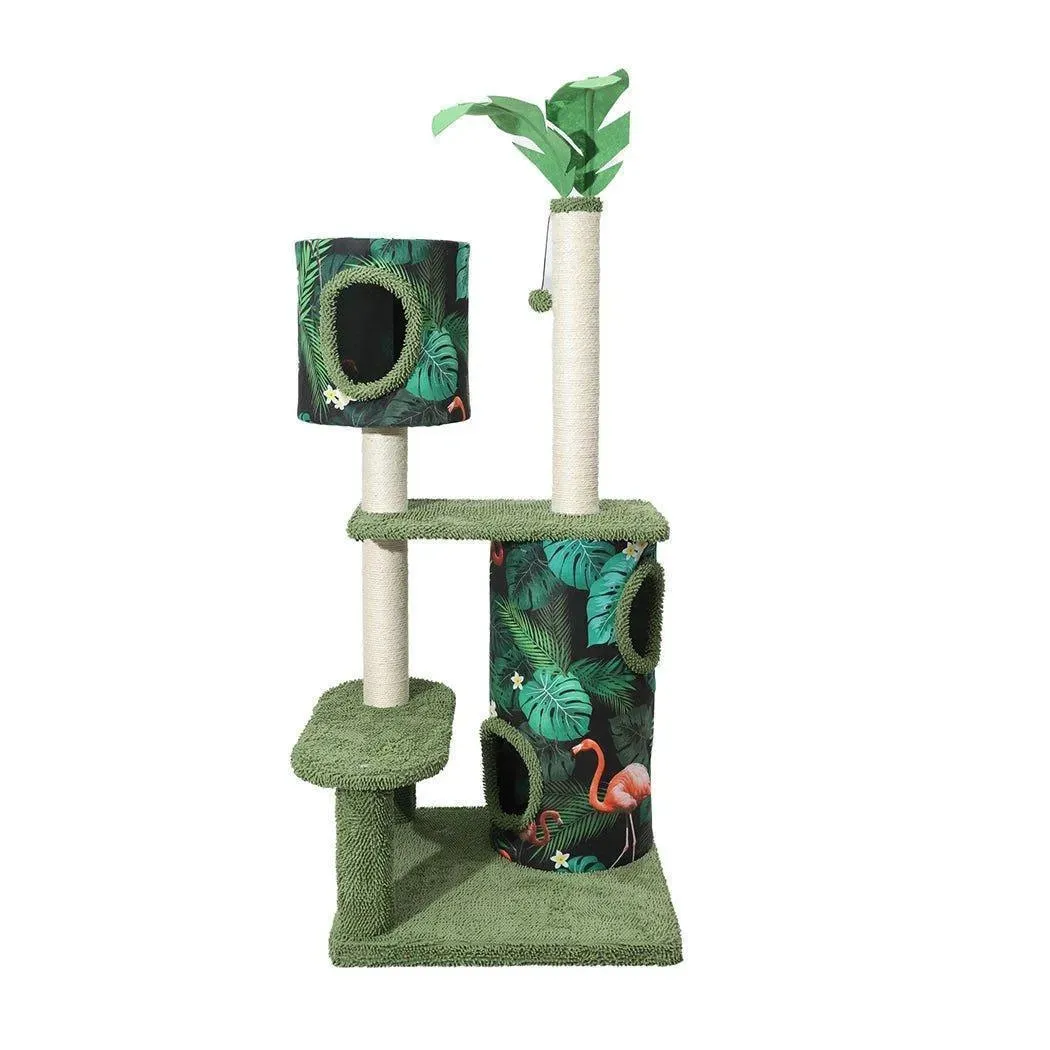 Pawz Cat Scratcher Post Cactus Multi Level Playground