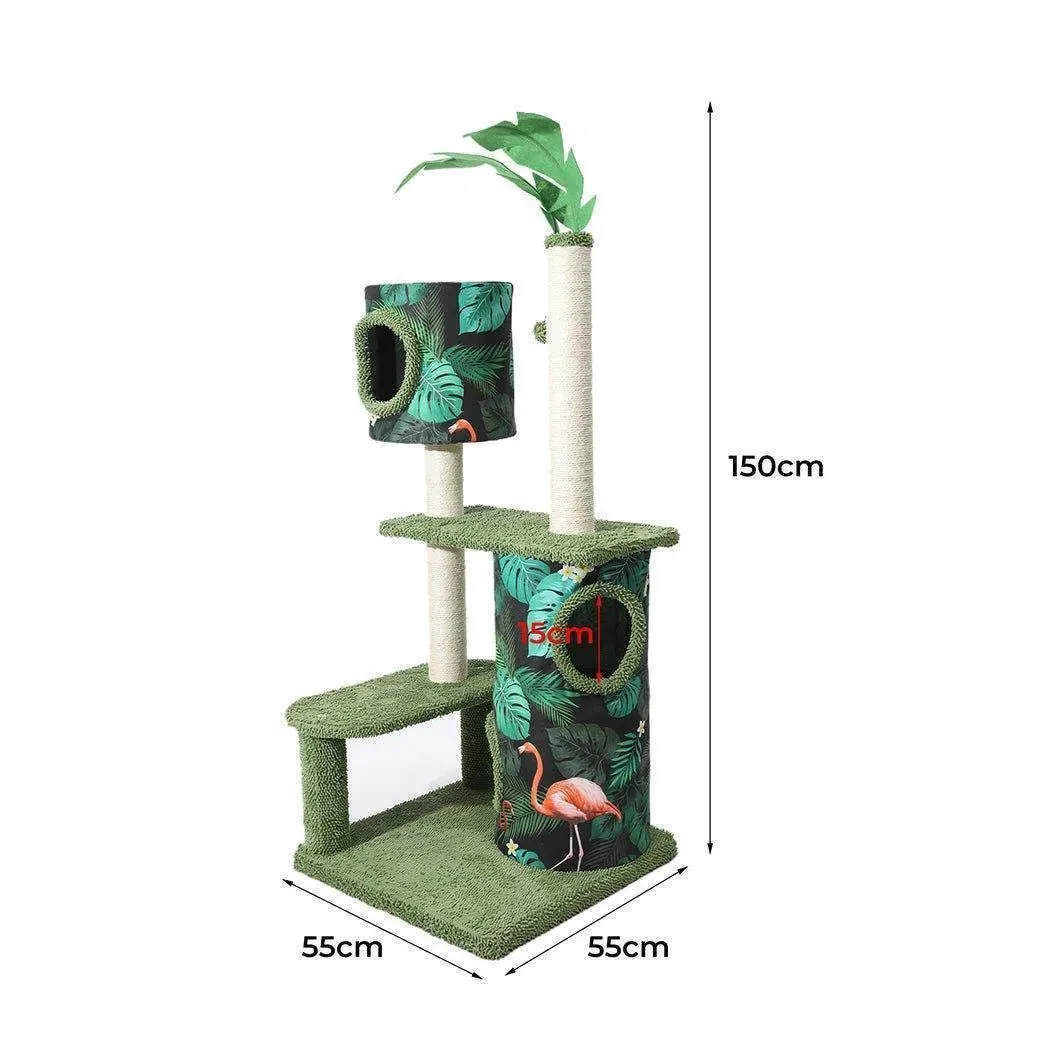 Pawz Cat Scratcher Post Cactus Multi Level Playground