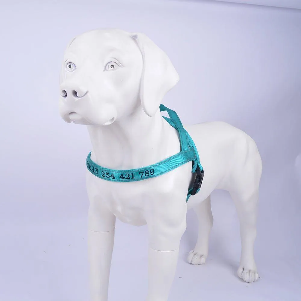 Personalized Dog Harness - Reflective Adjustable Customized Pet Harness