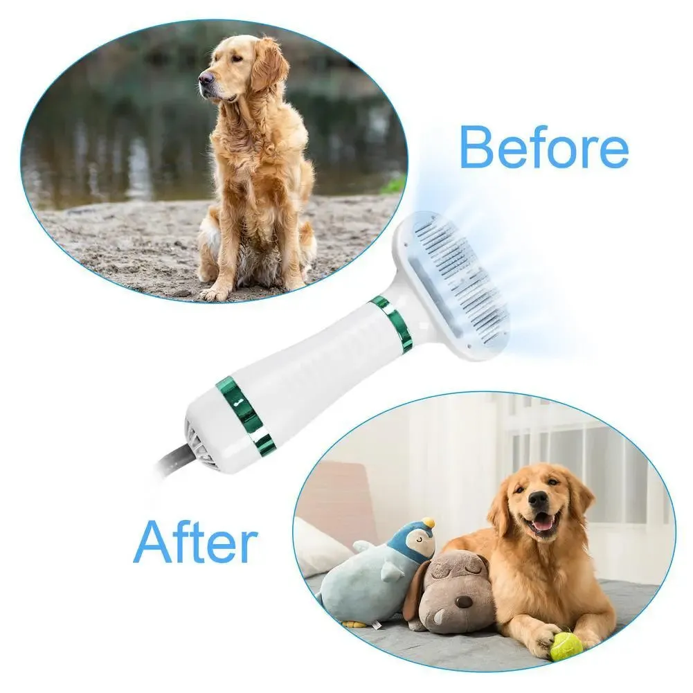 Pet Hair Dryer & Brush Comb - Type B