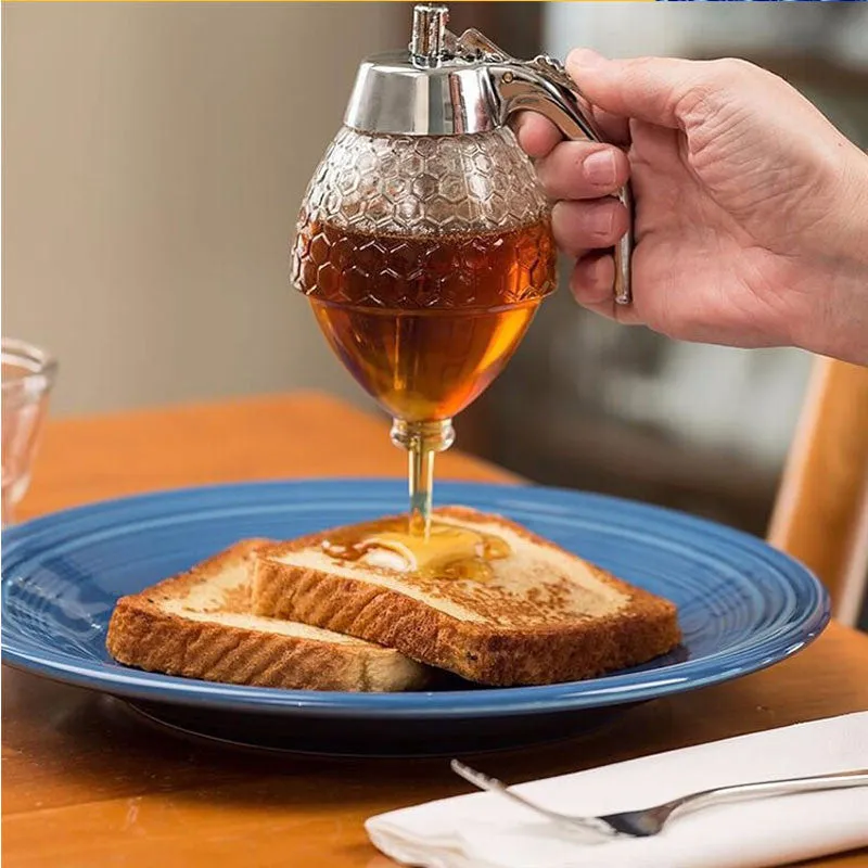 Portable Transparent Honey Dispenser Ib-284