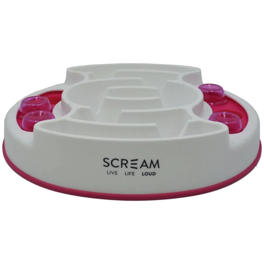 Scream Slow Feed Interactive Puzzle Bowl Loud