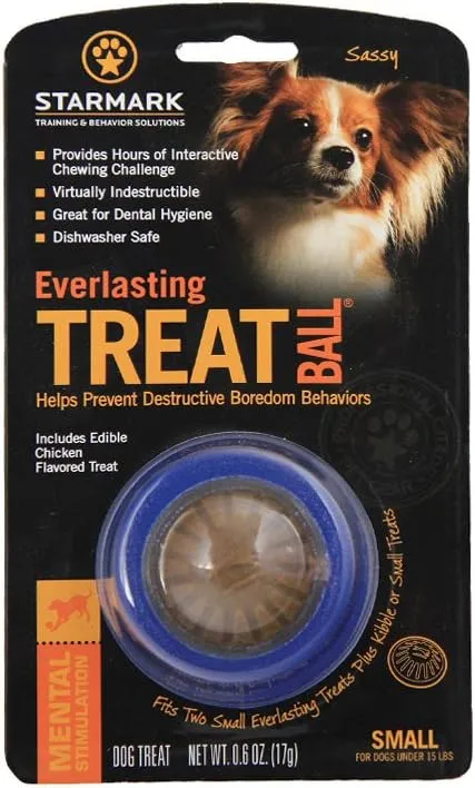 Starmark Everlasting Treat Ball Small with 1 treat