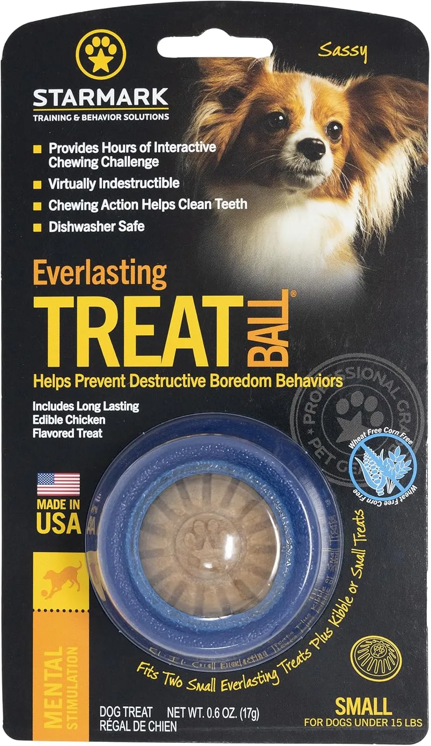 Starmark Everlasting Treat Ball Small with 1 treat