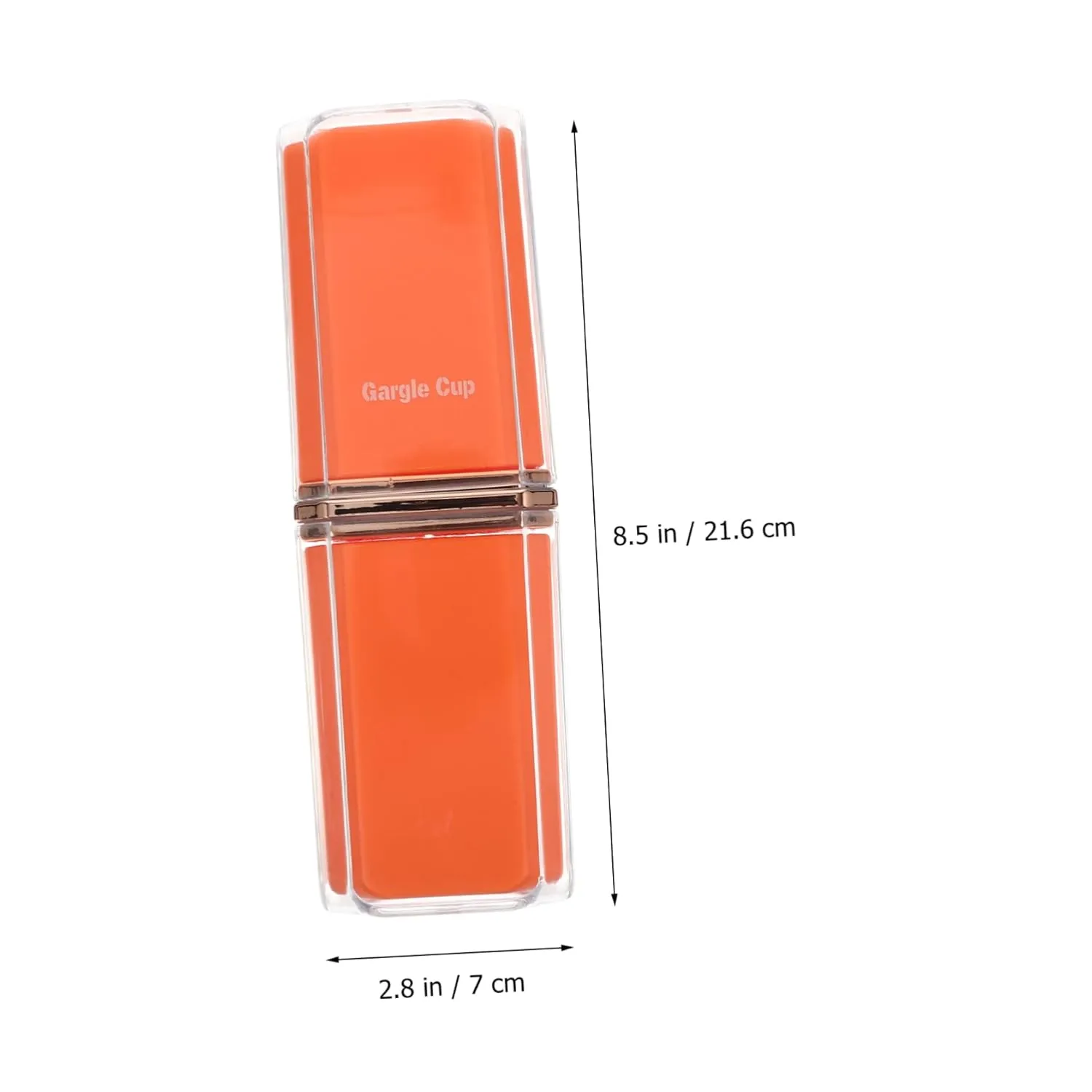 VICASKY Travel Toothbrush Holder Portable Lid Multi-Functional Wash Cup for Travel and Home for Storing Toothbrushes Toothpaste Pet Material Space-Saving Design