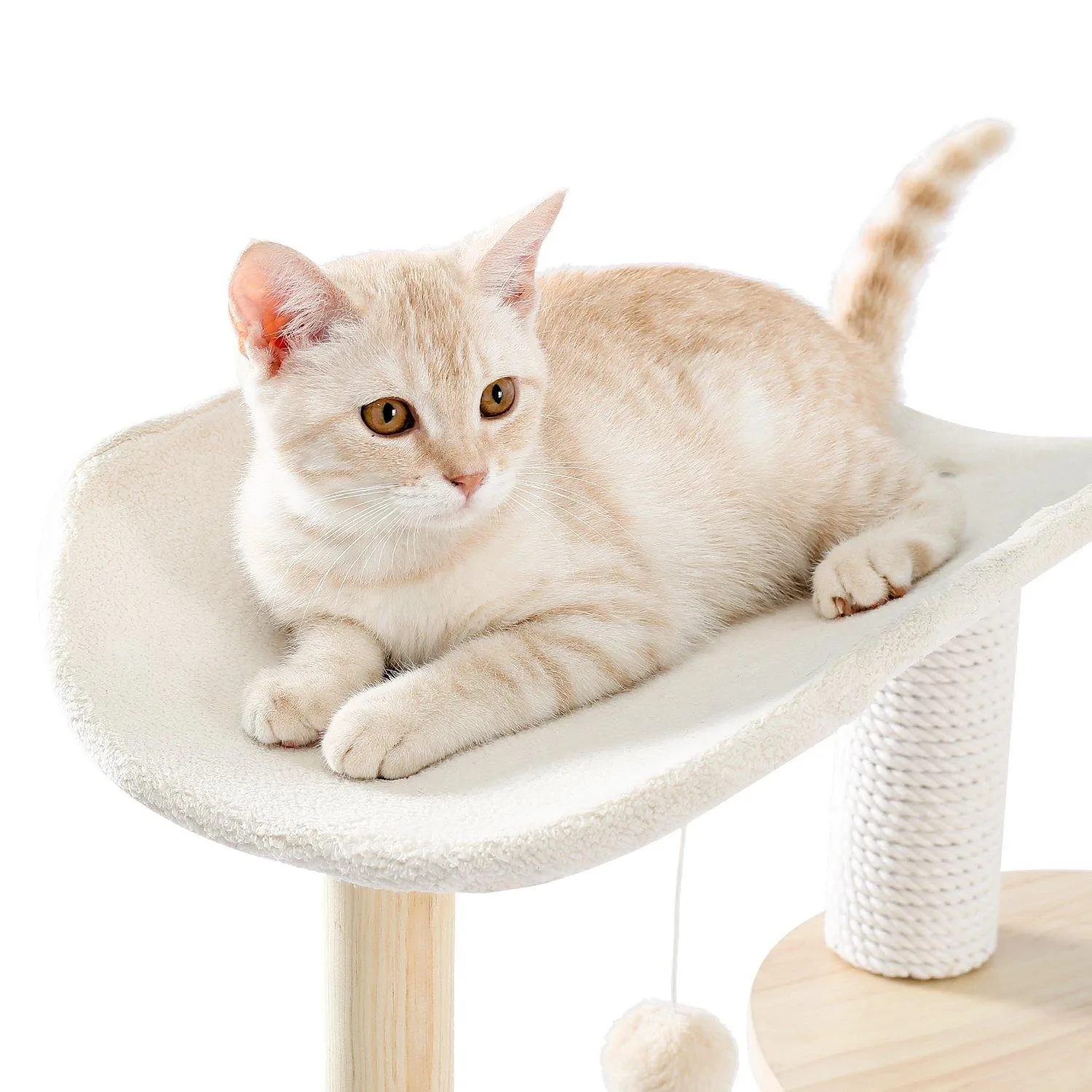 White Multi-Level Cat Tree