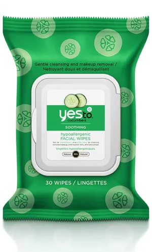 Yes To Gentle Facial Cleansing Towelettes, 30 Count (826484)